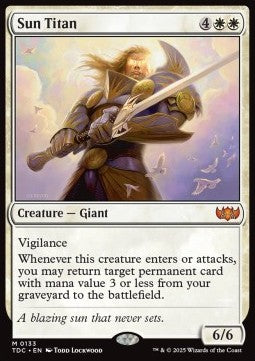 Sun Titan TDC-133 Mythic Near Mint Englisch