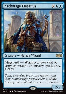 Archmage Emeritus TDC-145 Rare Near Mint Englisch
