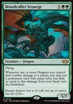 Broodcaller Scourge TDC-44 Rare Near Mint Englisch