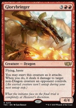 Glorybringer TDC-215 Rare Near Mint Englisch
