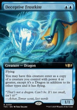 Deceptive Frostkite XTDC-59 Rare Near Mint Englisch
