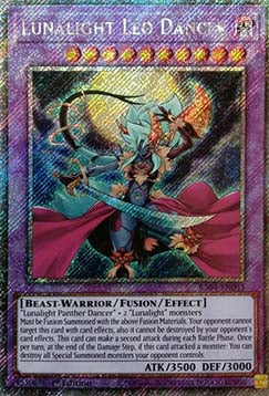 Lunalicht Löwentänzerin (V.4) RA04-053 Platinum Secret Rare Near Mint Deutsch 1. Auflage