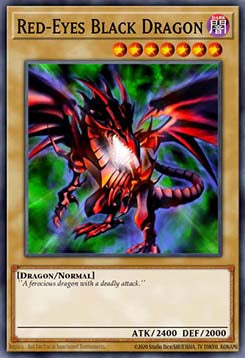 Rotäugiger schwarzer Drache RA04-DE109 Platinum Secret Rare Near Mint Deutsch 1. Auflage