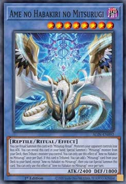 Ame no Habakiri no Mitsurugi ALIN-092 Ame no Habakiri no Mitsurugi Boosterfrisch Englisch 1. Auflage