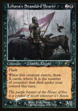 Liliana's Standard Bearer SLD-845 Rare Near Mint Englisch Foil