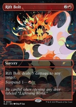 Rift Bolt (V.1) SLDUP-2050 Rare Near Mint Englisch