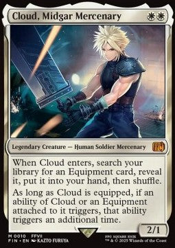 Cloud, Midgar-Söldner FIN-10 Mythic Near Mint Deutsch