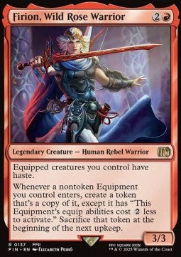 Firion, Wild Rose Warrior FIN-137 Rare Near Mint Englisch