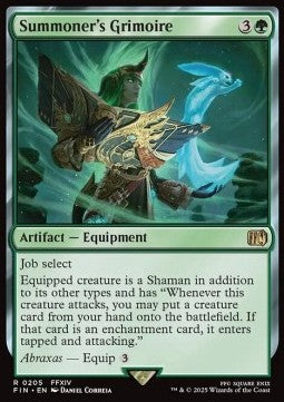 Summoner's Grimoire FIN-205 Rare Near Mint Deutsch