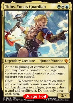 Tidus, Yuna's Guardian CFIC-224 Mythic Near Mint Englisch Foil