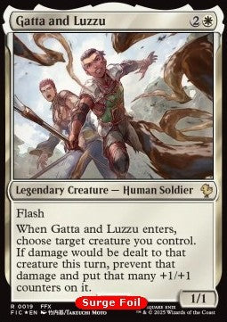 Gatta and Luzzu CFIC-19 Rare Near Mint Englisch Foil
