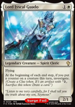 Lord Jyscal Guado CFIC-23 Rare Near Mint Englisch Foil