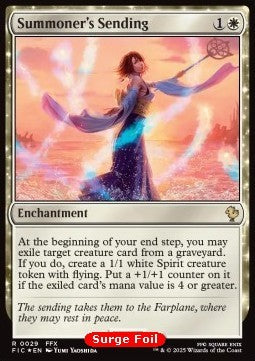 Summoner's Sending CFIC-29 Rare Near Mint Englisch Foil