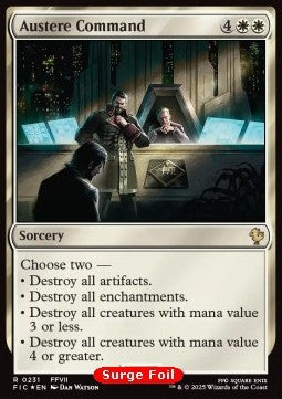 Austere Command CFIC-231 Rare Near Mint Englisch Foil