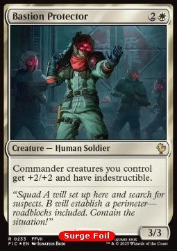 Bastion Protector CFIC-233 Rare Near Mint Englisch Foil