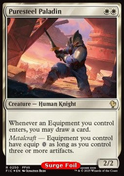 Puresteel Paladin CFIC-250 Rare Near Mint Englisch Foil