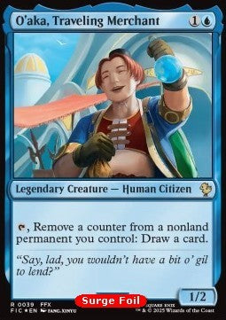 O'aka, Traveling Merchant CFIC-39 Rare Near Mint Englisch Foil