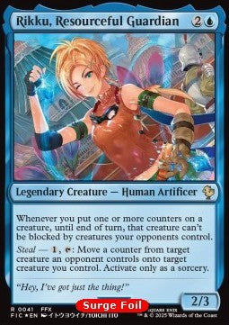 Rikku, Resourceful Guardian CFIC-41 Rare Near Mint Englisch Foil