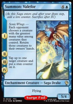 Summon: Valefor CFIC-42 Rare Near Mint Englisch Foil