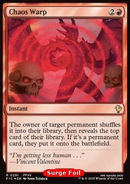 Chaos Warp CFIC-291 Rare Near Mint Englisch Foil