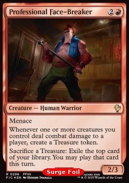 Professional Face-Breaker CFIC-296 Rare Near Mint Englisch Foil