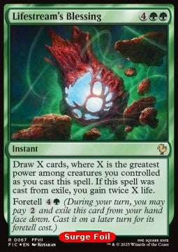 Lifestream's Blessing CFIC-67 Rare Near Mint Englisch Foil
