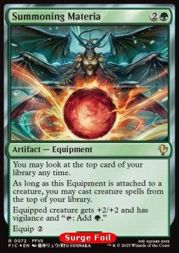 Summoning Materia CFIC-72 Rare Near Mint Englisch Foil