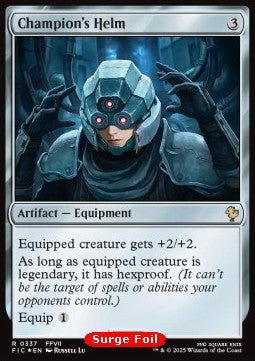 Champion's Helm CFIC-337 Rare Near Mint Englisch Foil