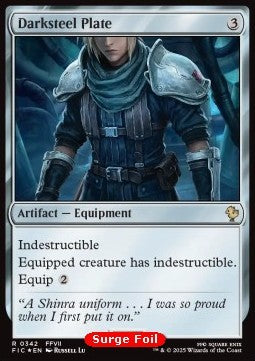 Darksteel Plate CFIC-342 Rare Near Mint Englisch Foil