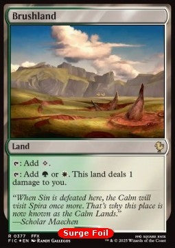 Brushland CFIC-377 Rare Near Mint Englisch Foil