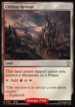 Clifftop Retreat CFIC-381 Rare Near Mint Englisch Foil