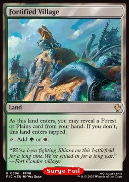 Fortified Village CFIC-396 Rare Near Mint Englisch Foil