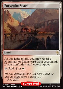 Furycalm Snarl CFIC-397 Rare Near Mint Englisch Foil