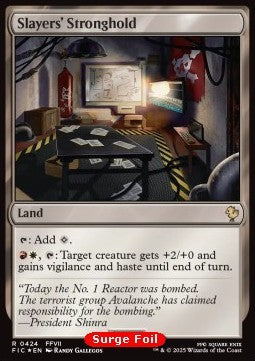 Slayers' Stronghold CFIC-424 Rare Near Mint Englisch Foil