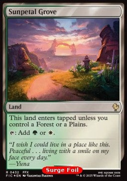 Sunpetal Grove CFIC-432 Rare Near Mint Englisch Foil