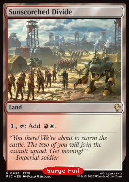 Sunscorched Divide CFIC-433 Rare Near Mint Englisch Foil