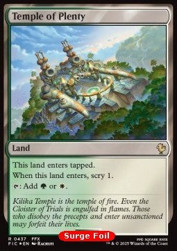 Temple of Plenty CFIC-437 Rare Near Mint Englisch Foil