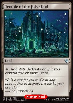 Temple of the False God CFIC-438 Uncommon Near Mint Englisch Foil