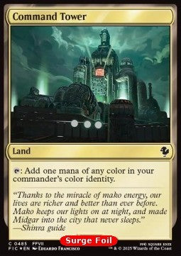 Command Tower CFIC-485 Common Near Mint Englisch Foil