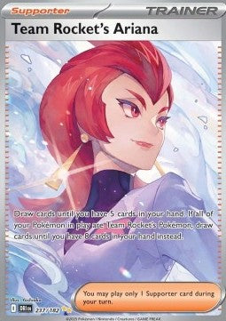 Team Rockets Athena DRI-237 Special Illustration Rare MT Deutsch AOG-10