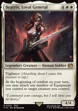 Beatrix, Loyal General XFIN-554 Rare Excellent Englisch