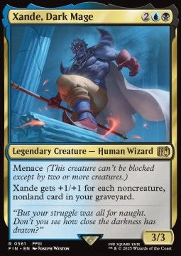 Xande, Dark Mage XFIN-561 Rare Near Mint Englisch