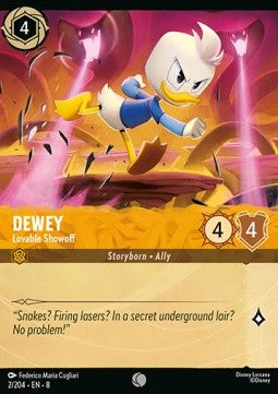 Trick Duck - Liebenswerter Angeber 8JAF-2 Common Near Mint Deutsch Foil