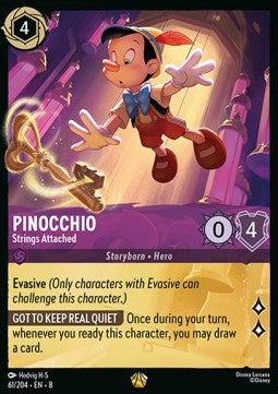 Pinocchio - An Fäden geknüpft 8JAF-61 Legendary Near Mint Deutsch
