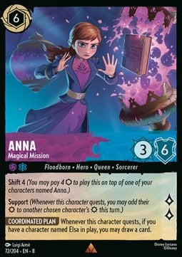 Anna - Magical Mission 8JAF-72 Rare Near Mint Englisch