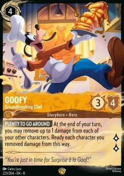 Goofy - Bahnbrechender Koch 8JAF-223 Legendary Near Mint Deutsch Foil
