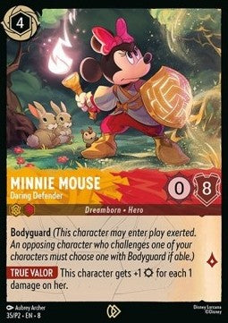 Minnie Maus - Wagemutige Beschützerin PR2-35 Promo Near Mint Deutsch Foil