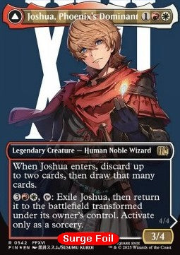 Joshua, Phoenix's Dominant // Phoenix, Warden of Fire XFIN-542 Rare Near Mint Englisch Foil