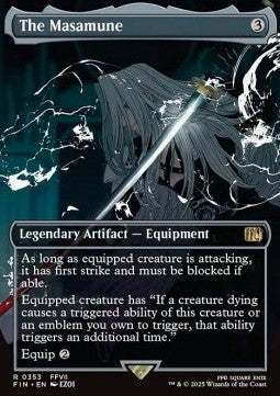 The Masamune XFIN-353 Rare Near Mint Englisch Foil