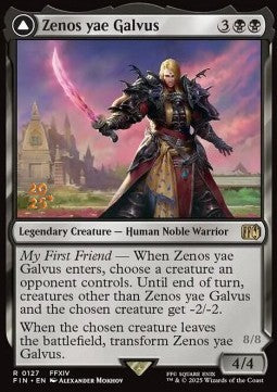 Zenos yae Galvus // Shinryu, Transcendent Rival PFIN-127 Rare Near Mint Englisch Foil
